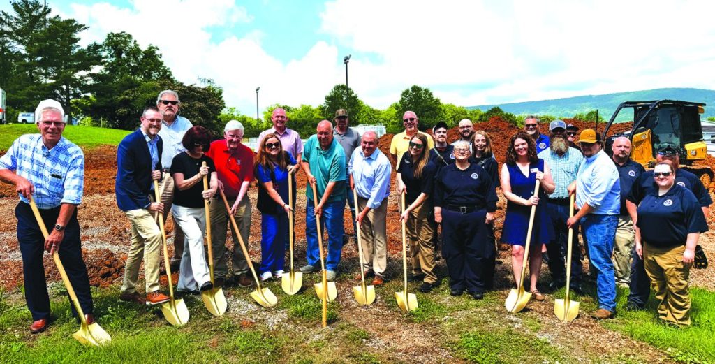 EMS groundbreaking